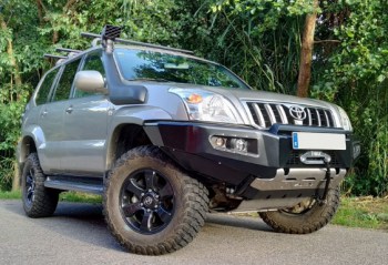 Paragolpes frontal c/base. y faros integrados, Land Cruiser J 120